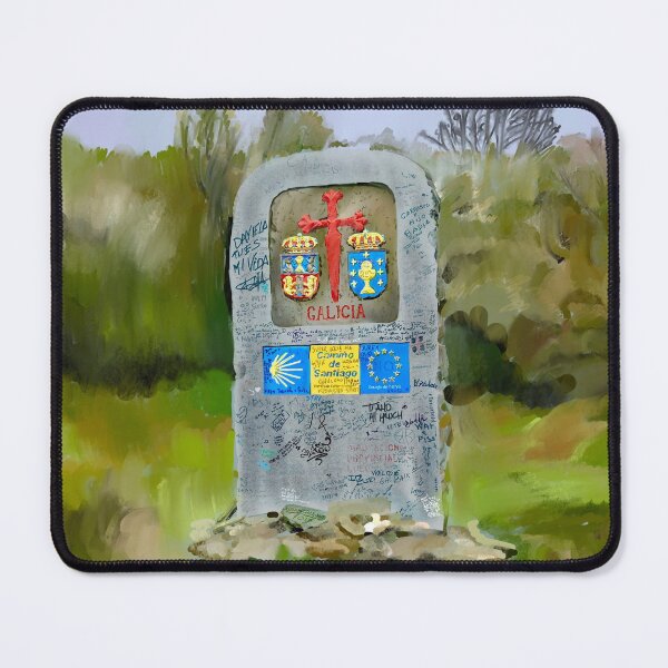 Item preview, Camino de Santiago, Galicia Kilometer Marker designed and sold by Zimmerdb.