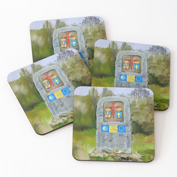 Item preview, Camino de Santiago, Galicia Kilometer Marker designed and sold by Zimmerdb.