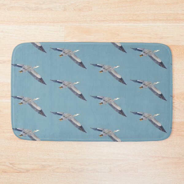 Item preview, Great Blue Heron flying away designed and sold by lisakayfotos.