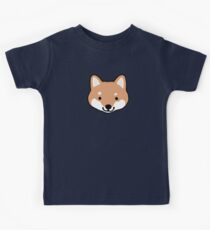 Camiseta para niños Cute Shiba Inu Face (s)