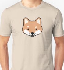 Süße Shiba Inu Face (s) Slim Fit T-Shirt