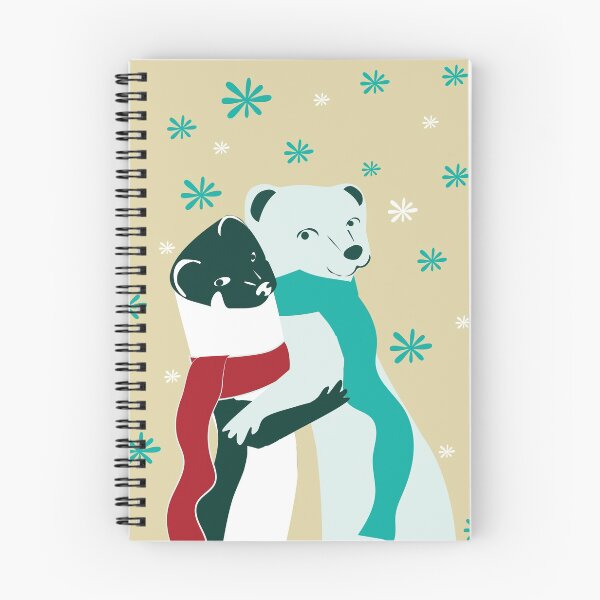 Item preview, Mustelid Christmas Weasel Hugs cream designed and sold by belettelepink.