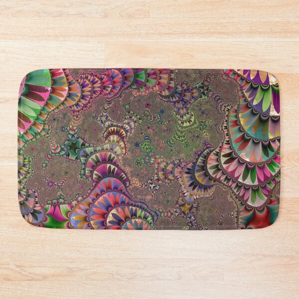 Item preview, Colorful Trippy Groovy Fractal Art designed and sold by Kaleiope Studio.