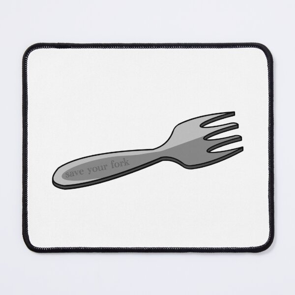 Item preview, Save Your Fork designed and sold by anchorsinastorm.