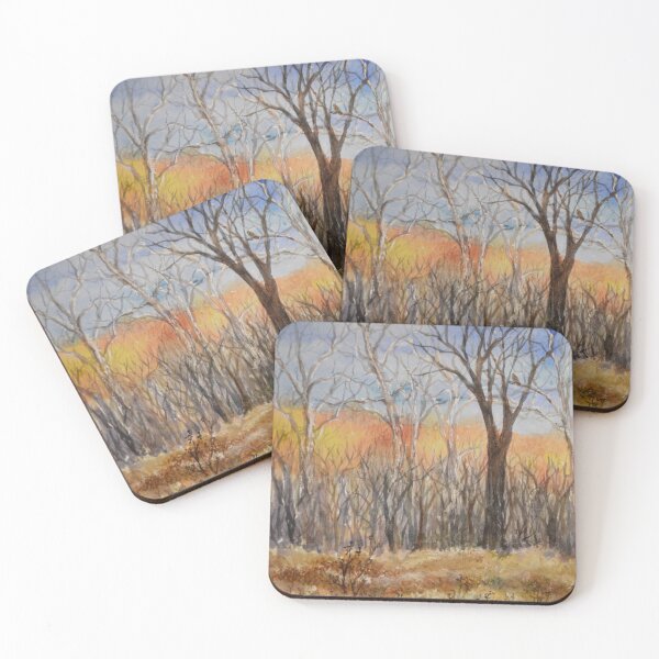 Item preview, Winter Twilight designed and sold by LibbyRudolfArt.