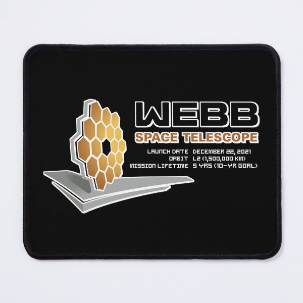 Item preview, James Webb Space Telescope Launch Logo - JWST Logo designed and sold by PinkDonutTees.