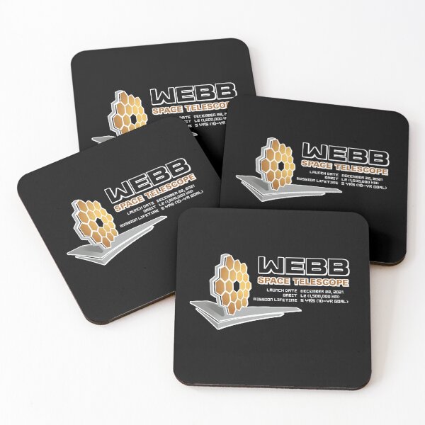 Item preview, James Webb Space Telescope Launch Logo - JWST Logo designed and sold by PinkDonutTees.