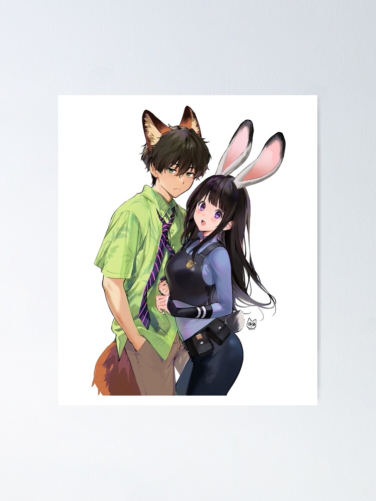 Anime Couple Wall Art for Sale