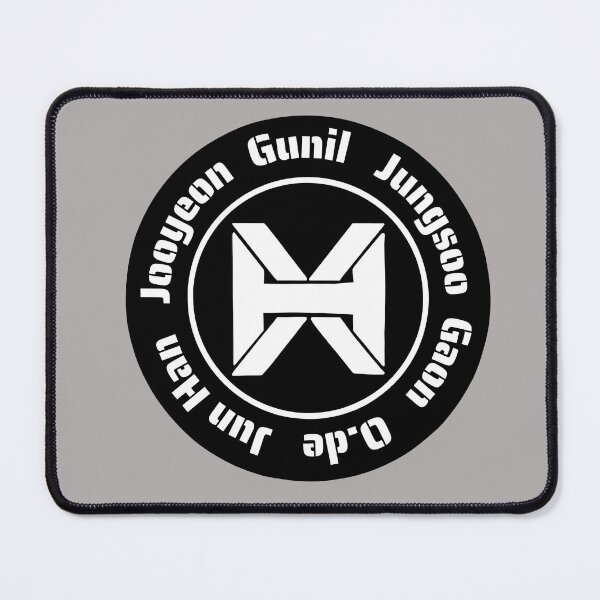 Item preview, XDINARY HEROES - All member Names And Group Logo Within A Simple Circle  designed and sold by LilMissRandom17.