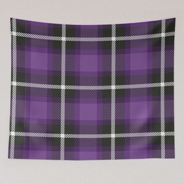 Item preview, Black and Purple Plaid designed and sold by pugmom4.
