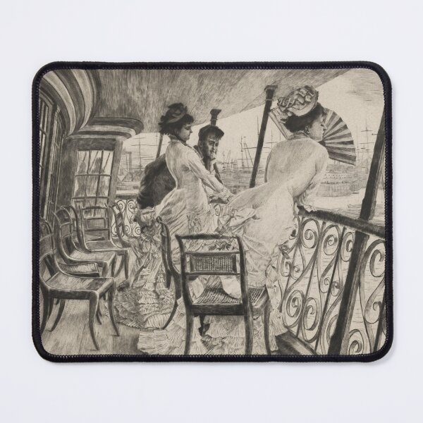Item preview, James Tissot "The Gallery of H.M.S. Calcutta" designed and sold by FineArtLover.