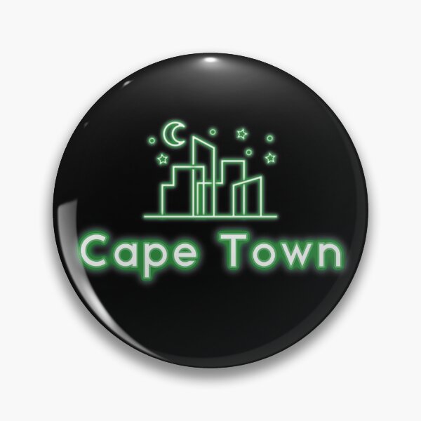 Item preview, Cape Town cityscape, Cape Town map, Cape Town skyline, Cape Town souvenir designed and sold by SuperiorPrints.