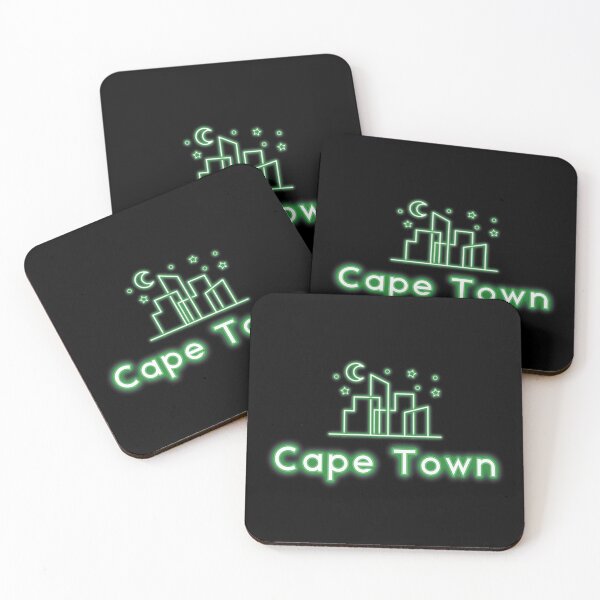 Item preview, Cape Town cityscape, Cape Town map, Cape Town skyline, Cape Town souvenir designed and sold by SuperiorPrints.