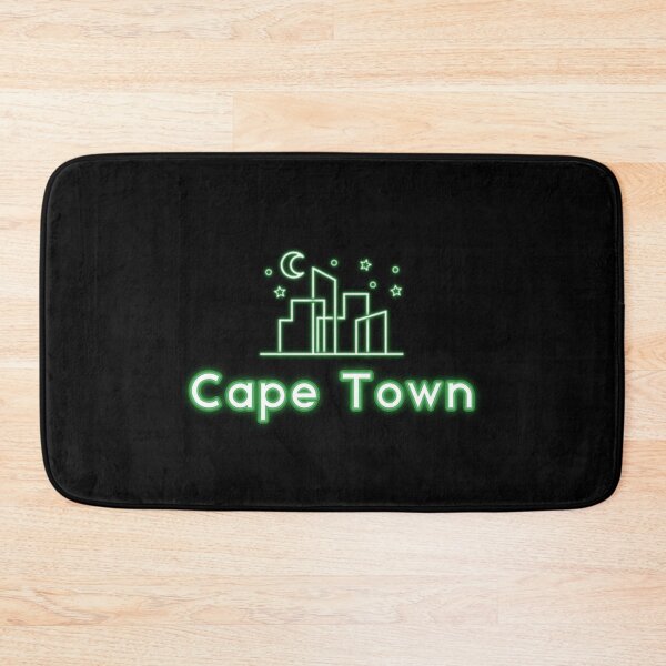 Item preview, Cape Town cityscape, Cape Town map, Cape Town skyline, Cape Town souvenir designed and sold by SuperiorPrints.