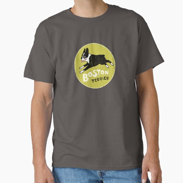 Item preview, Vintage Style Boston Terrier Dog Design designed and sold by Jenn Inashvili.