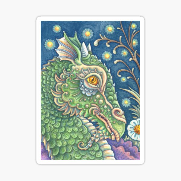 EDWINS DRAGON Fantasy Sticker