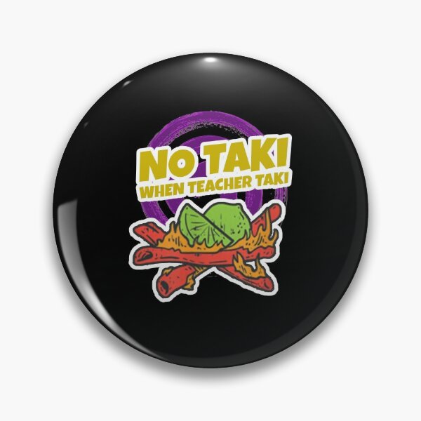 Artikelvorschau, Lustiges Lehrer-Shirt No Taki When Techer Taki Classic entworfen und verkauft von margathorne.