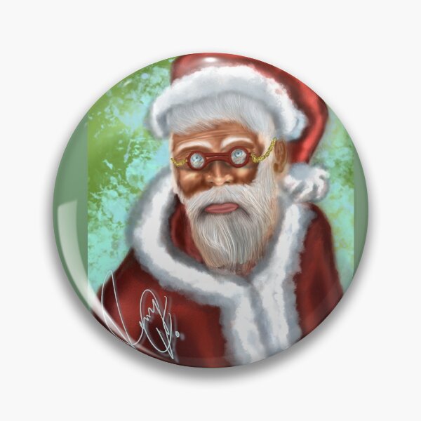 Item preview, Santa Claus with glasses designed and sold by ph0sforia.