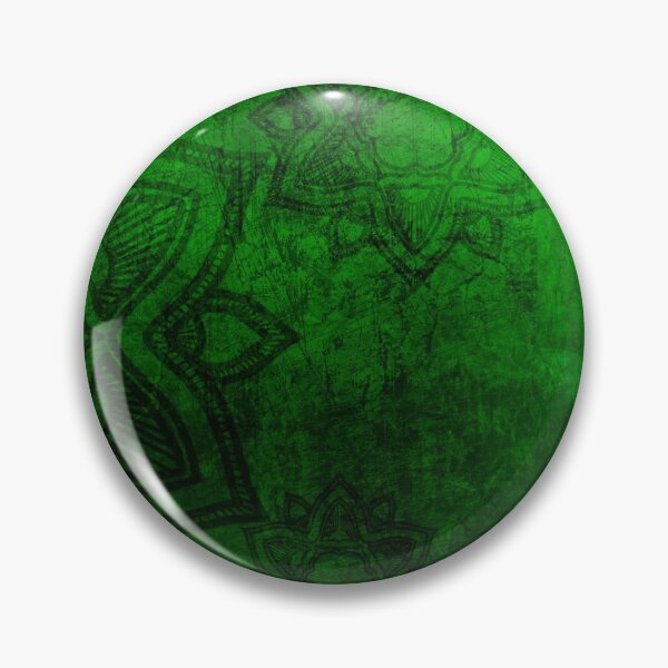 Item preview, Green Distressed Mandala Design designed and sold by imphavok.