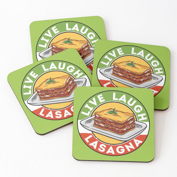 Item preview, Live laugh lasagna Italia sticker designed and sold by Endless Drive FM.