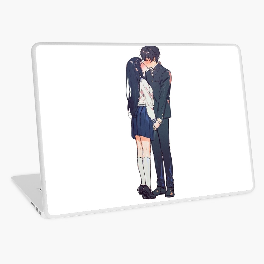 Crazyink Anime Couple Kiss Laptop Skin Sticker (15 to 15.6 inch) - Buy  Crazyink Anime Couple Kiss Laptop Skin Sticker (15 to 15.6 inch) Online at  Low Price in India 