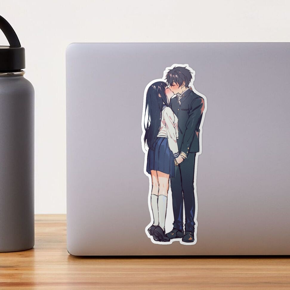 Crazyink Anime Couple Kiss Laptop Skin Sticker (15 to 15.6 inch) - Buy  Crazyink Anime Couple Kiss Laptop Skin Sticker (15 to 15.6 inch) Online at  Low Price in India 