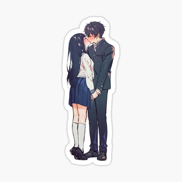 Crazyink Anime Couple Kiss Laptop Skin Sticker (15 to 15.6 inch) - Buy  Crazyink Anime Couple Kiss Laptop Skin Sticker (15 to 15.6 inch) Online at  Low Price in India - Amazon.in