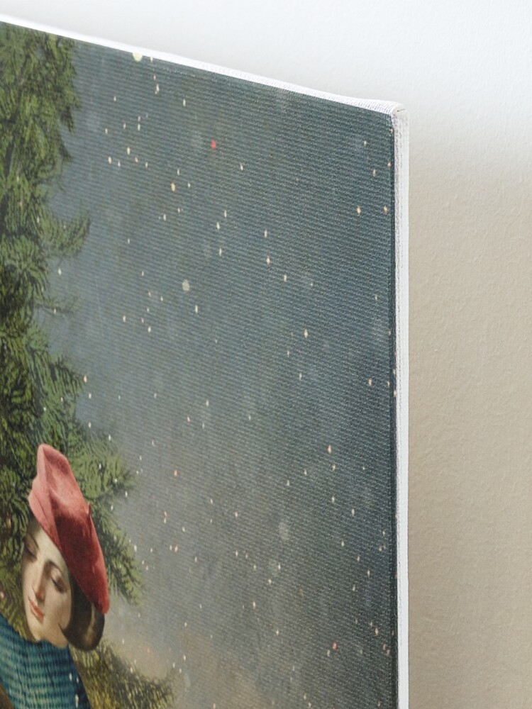 Alternate view of Der Tannenbaum Mounted Print