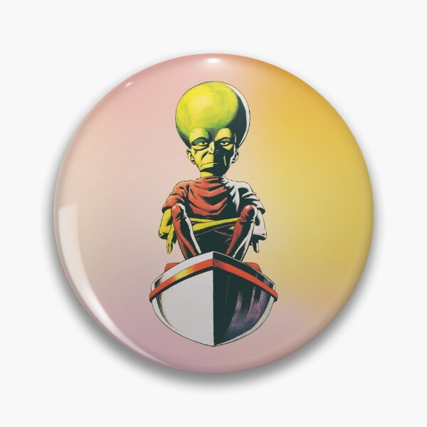 Item preview, Dan Dare's Mekon designed and sold by Only Japan, Bowie, New Order, Ultravox.