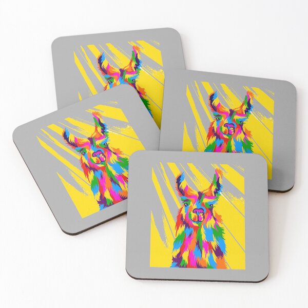 Item preview, Colorful llama designed and sold by SMILE88.