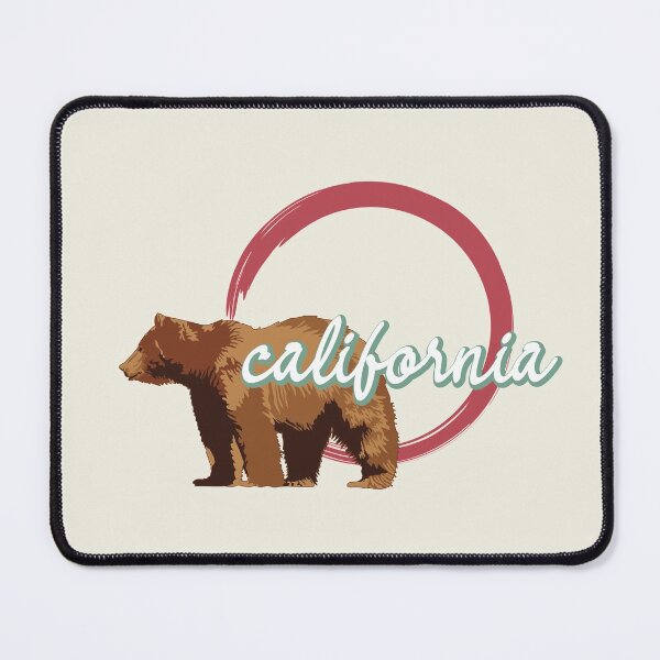 Item preview, California | Brown Bear | State Flag designed and sold by WriteOnThyme.