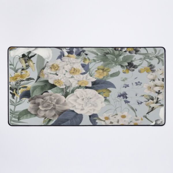 Item preview, Charming Blue Combination of Unique Birds, Large Leaves designed and sold by WearWolfDesigns.