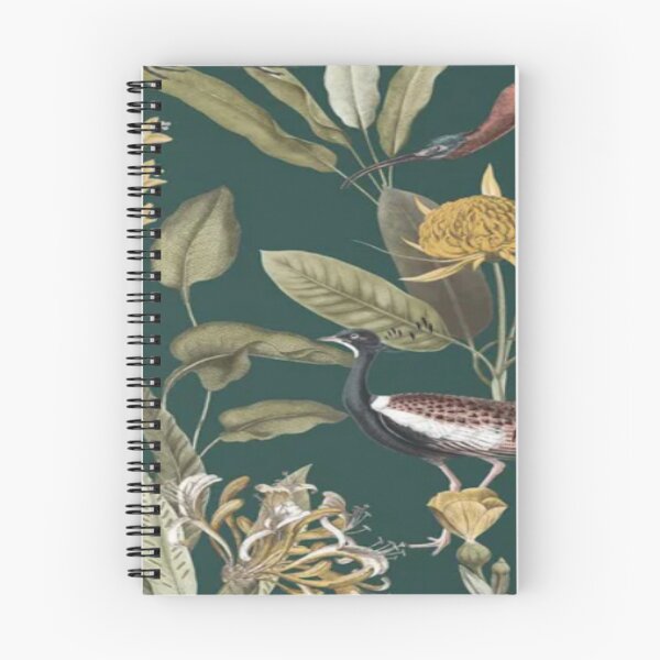 Item preview, Charming Green Yellow Combination of Unique Birds, Large Leaves designed and sold by WearWolfDesigns.