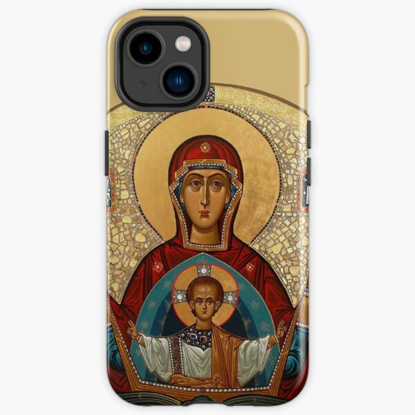 Vierge Marie, Notre Dame, Jésus Coque antichoc iPhone