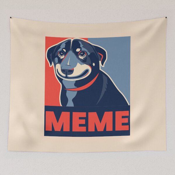 Item preview, Meme Dog - Funny Design designed and sold by TheHillSpruce.