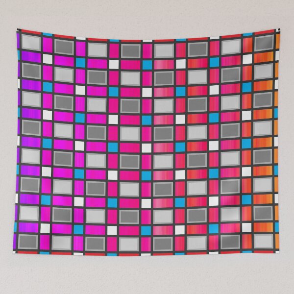 Item preview, Square and Rectangle Alternating Abstract Pattern no. 20 designed and sold by Neil Feigeles.