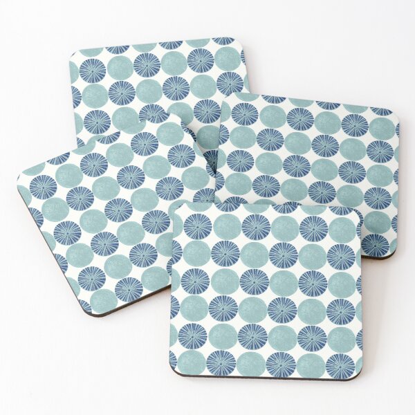 Item preview, linocut pattern "circles" designed and sold by Soramame.