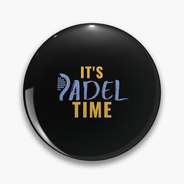 Item preview, Its Padel time Padel racket Padel designed and sold by Shirt-Kaiser.