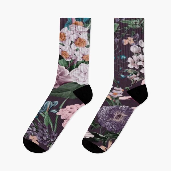 Item preview, Charming Purple Combination of Unique Birds, Large Leaves designed and sold by WearWolfDesigns.