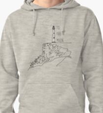 To The Moon Lighthouse Pullover Hoodie