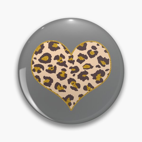Item preview, Heart Animal Print - Leopard D37 designed and sold by MVG designs.
