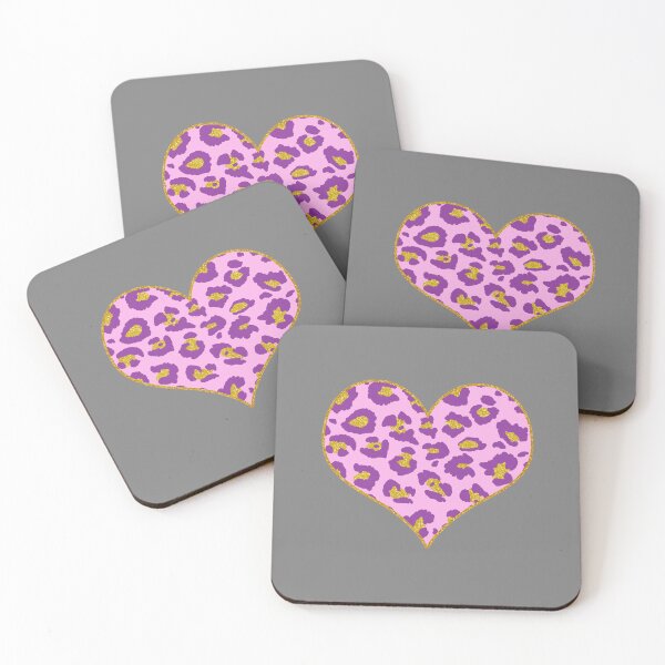 Item preview, Heart Animal Print - Leopard D38 designed and sold by MVG designs.