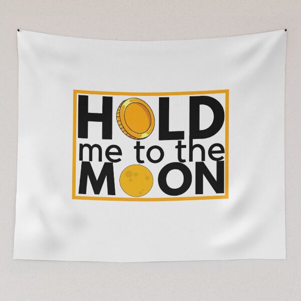 Item preview, Crypto Hold me to the moon w2 | Coin/Token designed and sold by Jasmin's Fashion World.