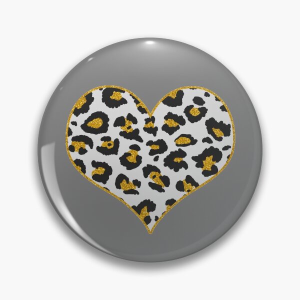 Item preview, Heart Animal Print - Leopard D39 designed and sold by MVG designs.