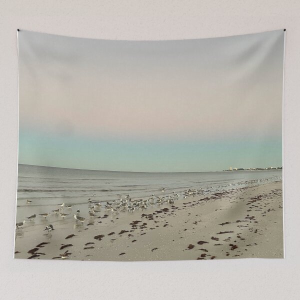 Item preview, Good Morning Siesta Key Seagulls  designed and sold by jessicaleah15.