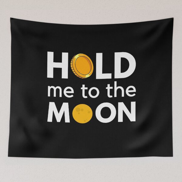 Item preview, Crypto Hold me to the moon B1 | Coin/Token designed and sold by Jasmin's Fashion World.