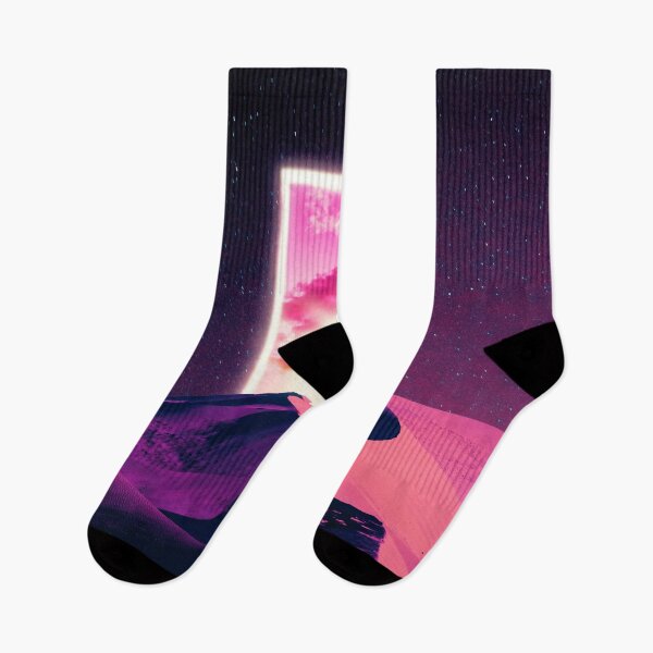Item preview, Trippy purple desert with surreal magical  portal  designed and sold by Yasmine khalifa.