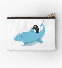 ThePenguinRidingAShark Studio Pouch