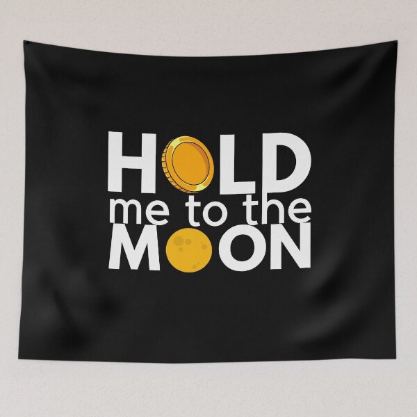 Item preview, Crypto Hold me to the moon B3 | Coin/Token designed and sold by Jasmin's Fashion World.