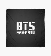 BTS Bangtan Boys Logo/Text 2 Scarf